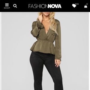 Fashion Nova Long Sleeve Top